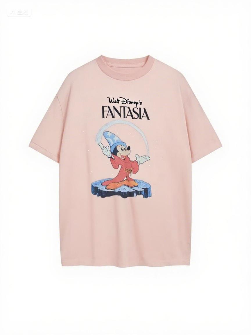 

2025 Halloween Magician Mickey Mouse T-shirt Fashion T Shirt Women Short Sleeve Tees Street High Quality Streetwear Men Tops 4XL