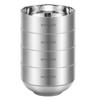 MAXCOOK Stainless Steel Double-Layer Insulated Bowls