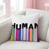 Gay Lesbian Lgbt Rainbows Pillow Case Cushion Cover Throw Pillow Case For Car Sofa