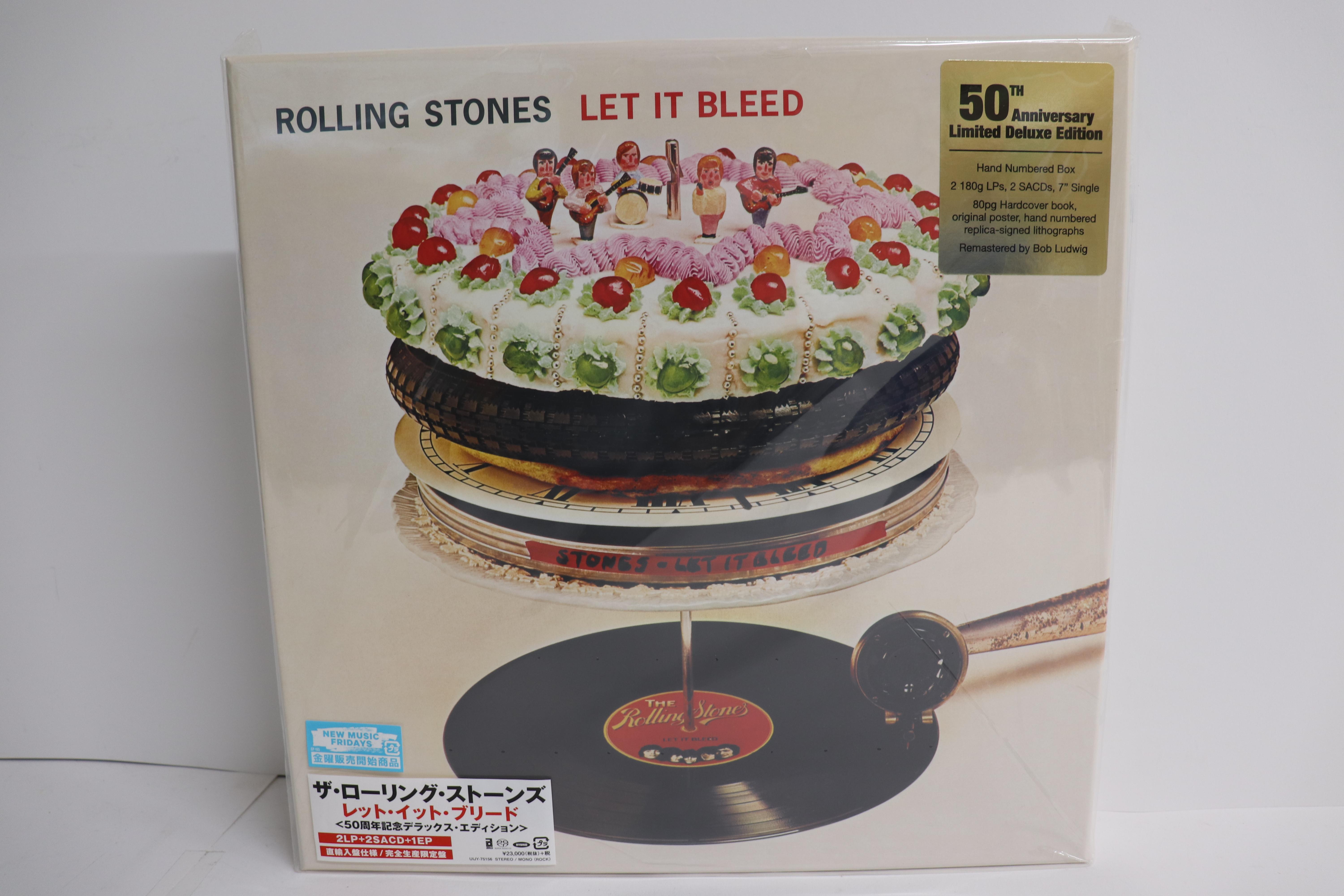 

LP Пластинка ROLLING STONES - Let It Bleed UIJY75156 ABKCO 2019 Япония Оби Рок