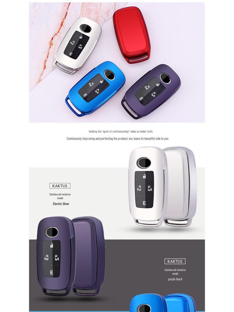 KAKTUS Protective Car Key Case for Toyota & Daihatsu