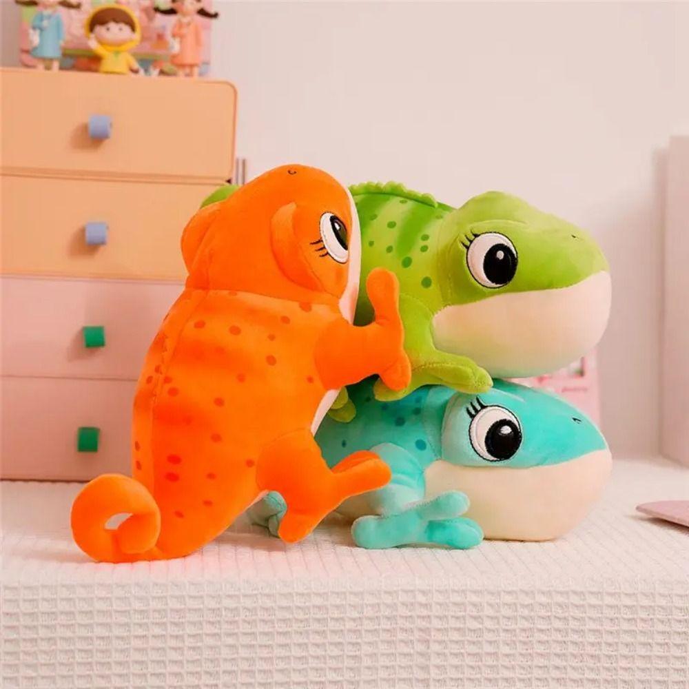 Simulation Plush Lizard Toys Cartoon Plush Lizard Doll Sleep Pillow   Sofa