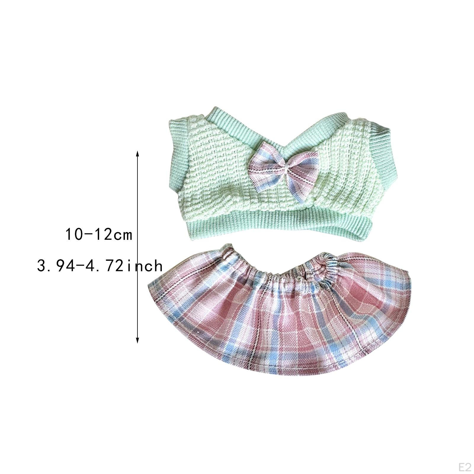 20 см плюшевая кукольная одежда платье свитер верх съемный коллекционные энтузиасты — фото 4