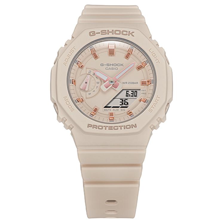 Casio Women's Liquid Crystal/Analog Dual Display Series Pink Watch GMA-S2100-4A GMA-S2100-4A