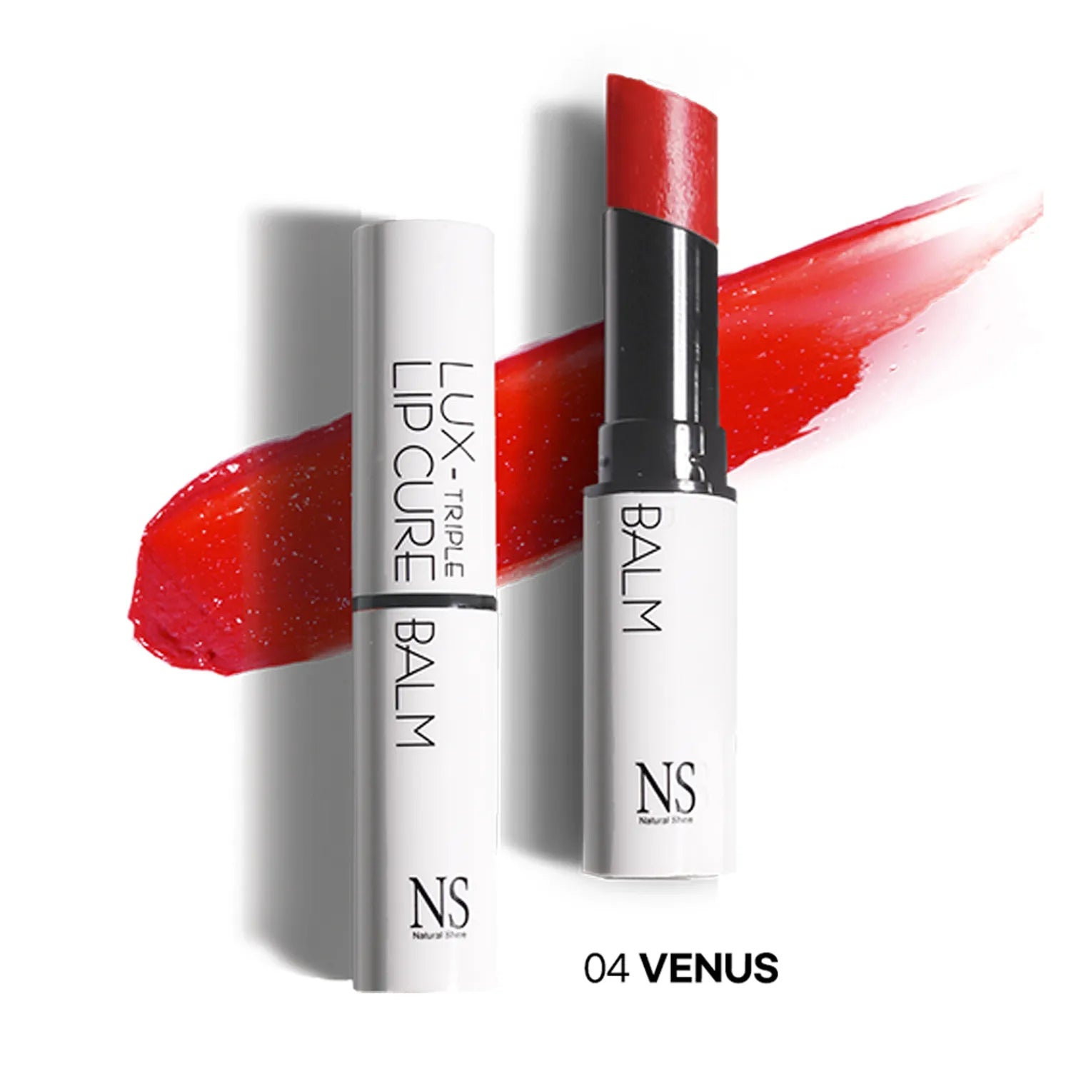 Natural Shine Lux-Triple Lip Cure Balm 5g #Glossy Venus 5g