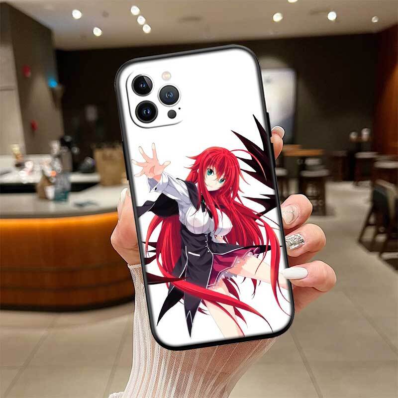 Rias Gremory Phone Case for Samsung S20 S21 S21S S22 S23 S24 FE Ultra Plus Lite F06 F16 M06 M16 M56 A07 A17 A36 A37 A55 A57