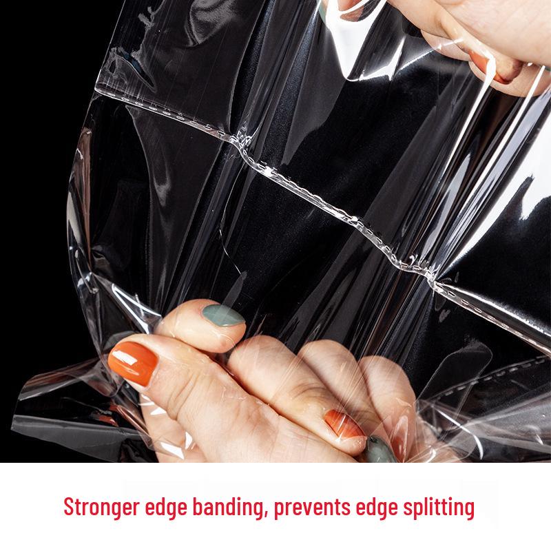 Clear Self-Adhesive OPP Bags for Clothing, Books, Stickers, Underwear, and Stationery Packaging