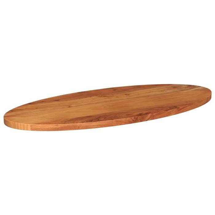 VidaXL Table Top, Replacement Table Top, Spare Dining Room Table Top, 100x40x3.8 Cm Oval Solid Wood 370810