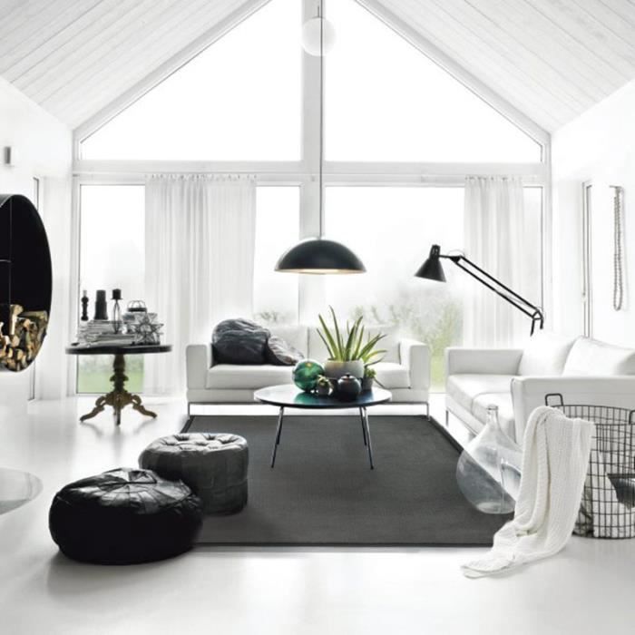 Living Room Rug Velvet Look Extra-soft Grey 160x230