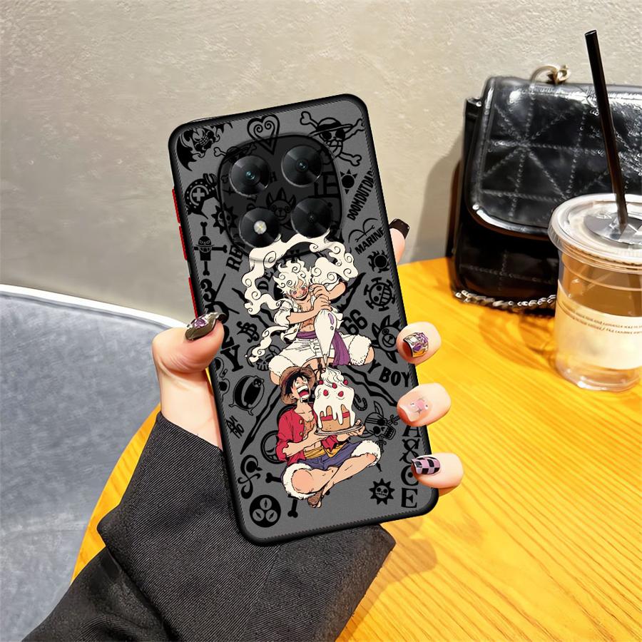 Anime One Piece Luffy Zoro Funda Back Phone Cover Case for Xiaomi Redmi Note 14 14C A4 11 12 13C 13 Pro Plus 9S 10