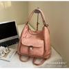 Casual commuting retro large-capacity bag women's 2025 new fashion multi-purpose double shoulder back bag single shoulder tote bag