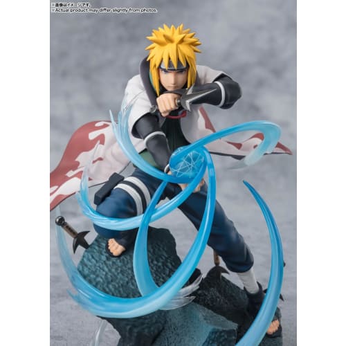 TAMASHII NATIONS Figuarts ZERO Super Battle NARUTO Shippuden Namikaze Minato Rasengan Approximately 200mm PVC & ABS Pre-painted Complete Figure