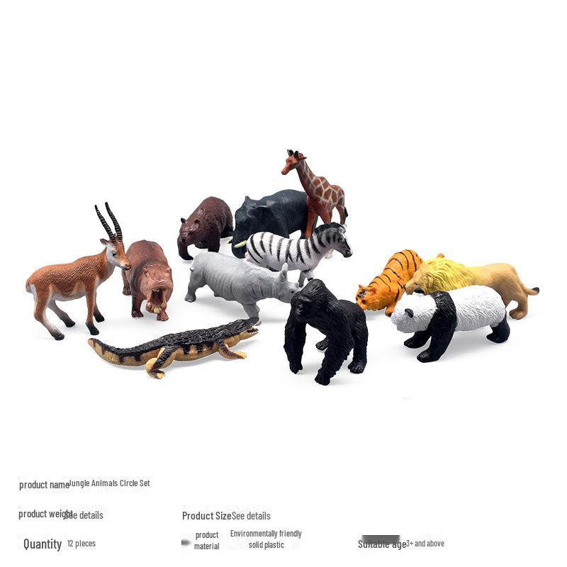 Children's Safari Dinosaur Animal Model Set