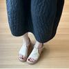 Retro platform high-heeled open-toed sandals women's summer new comfortable soft-soled versatile temperament commuter thick-heeled Roman shoes