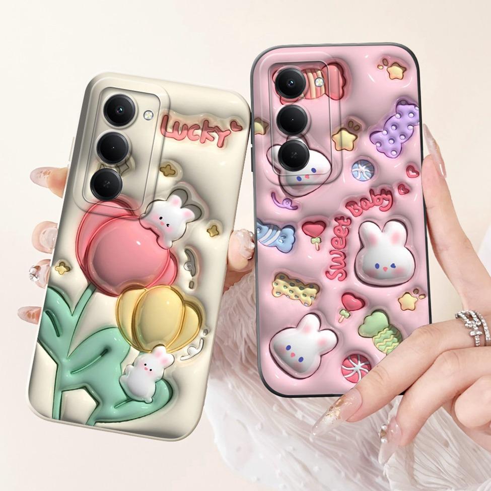 For Redmi 15 5G Case Cover Silicone Cute Cartoon Fashion Luxury Funny Cool Painted Casing 25057RN09E