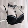 Sexiga Axellösa Bh:ar För Kvinnor Mode Underkläder Design Kors Rygglös Lingeri