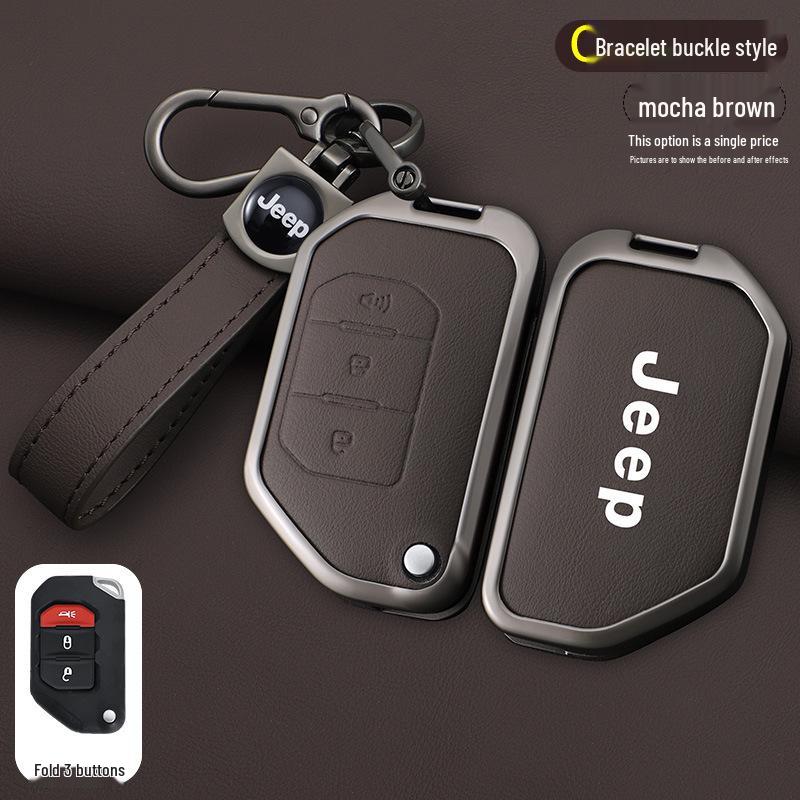 Jeep Wrangler Key Case for Sahara & Rubicon JK/JL Off-Road Modification