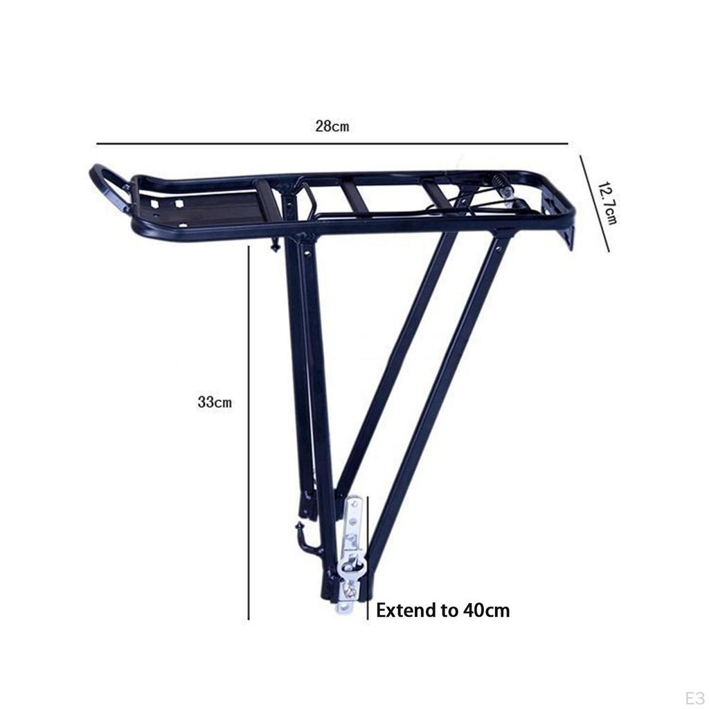 Rear Bicycle Bike Rack Rack, Universal Pannier for Mountain