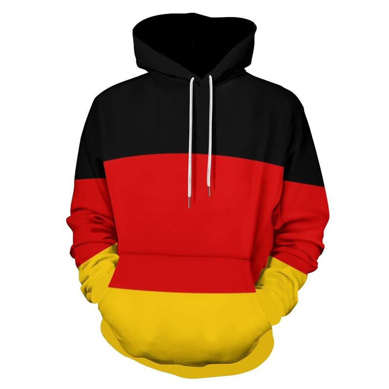 Haiti Nation Flag Men's Women's Sports Hooded Pullover Fashion 3D Print Spring And Autumn Winter Casual Hoodie Loose Sweatshirt