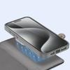 Etui skórzane Dux Ducis Lawa na iPhone 15 Pro Max - szare