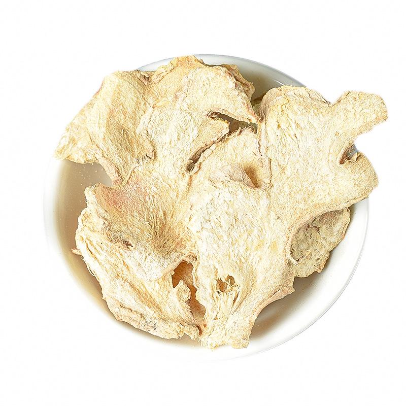 Premium Dried Ginger Slices: Yunnan Dehydrated, Clean, Sulfur-Free, No Impurities, Chinese Medicinal Grade.