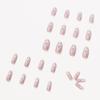 Direct supply white flame soft nail wear nail art finished fake nail nail art patch nail patch removable nail
