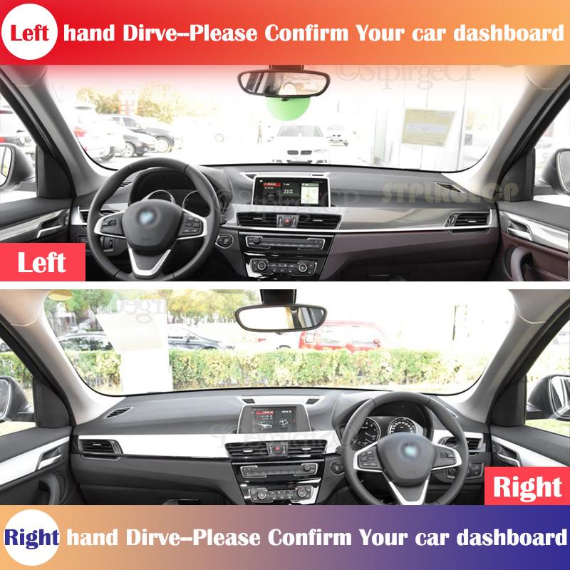 For BMW X1 F48 2016 2017 2018 2019 Without HUD Anti-Slip Dashboard Cover Protective Pad Car Accessories Sunshade Carpet