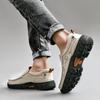 Golden Sapling Man Loafers Genuine Leather Men's Casual Shoes Retro Platform Flats Leisure Slip-on Footwear Male Party Mocassins