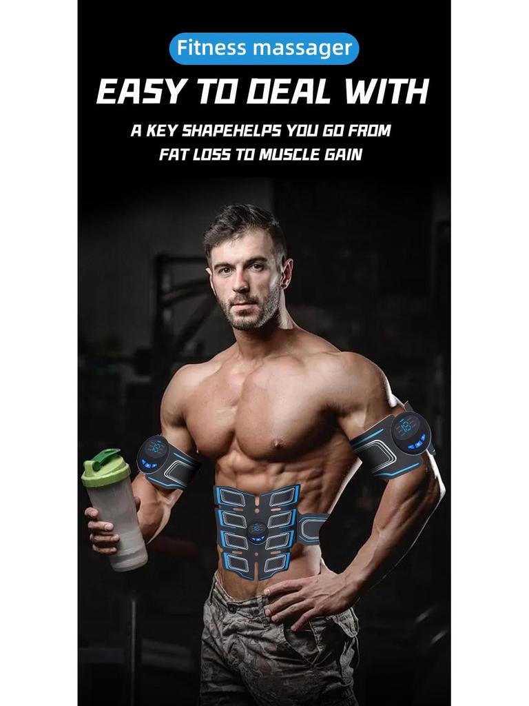 Smart EMS Abdominal and Leg Slimming Muscle Trainer
