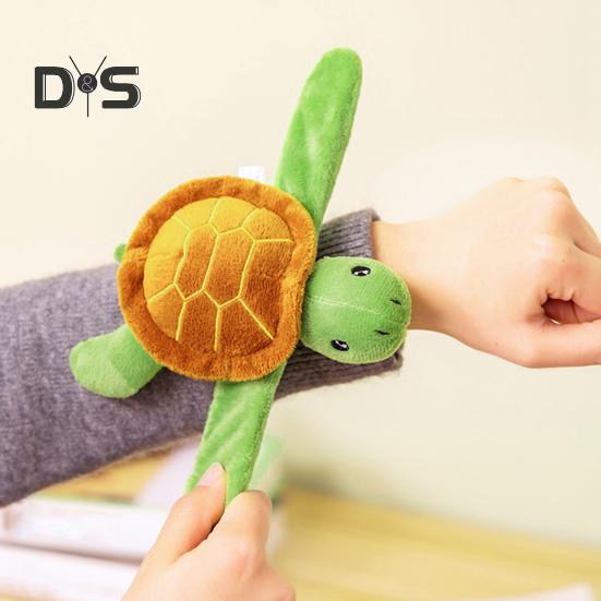 Pluszowe zwierzątka bransoletki slap dla dzieci pluszowa kreskówkowa żyrafa żółw koala słoń lalka bransoletka opaska slap koło zabawka dla dziewczynek chłopców