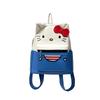 Schoolbag Cartoon Cat Backpack Lightweight Versatile Trend Girls Travel Shopping Backpack Trendy Cute Student School Bag