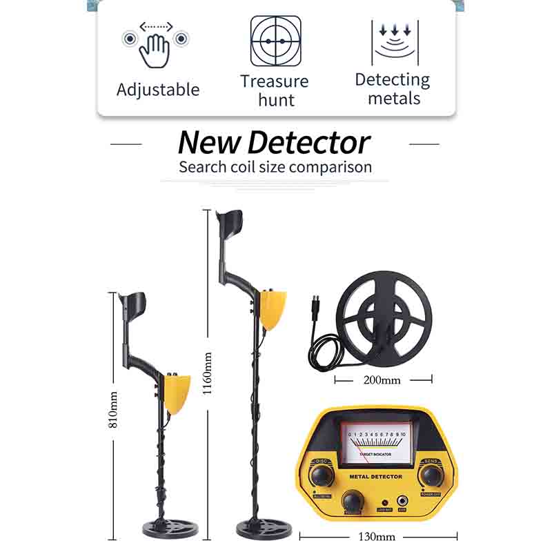 GTX5030 Professional Underground Metal Detector Pinpointer Gold Treasure Hunter LCD Screen Deep Power Coils