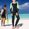 Children Diving Suit Sunscreen Swimsuit Long Sleeve One Pieces Quick Dry Kid Wetsuit(12#(XL) )