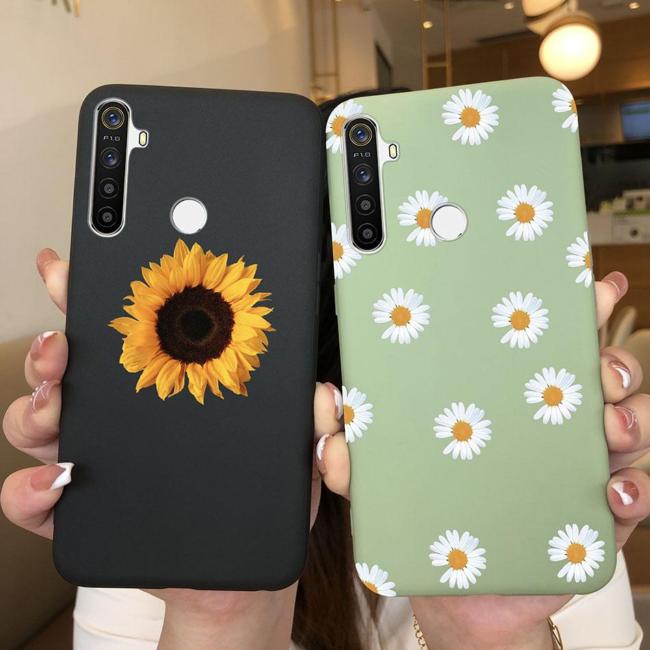 For Oppo Realme 5 Pro Oppo Realme 5 5i 5s C3 6i Realme5 5 Pro Realme6i Phone Cases Cute Soft Matte Bumper Back Cover Funda Coque