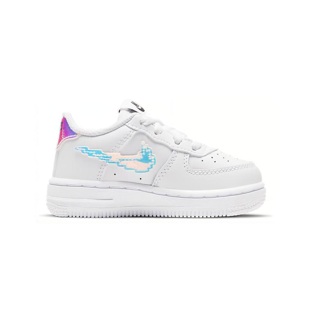 New Nike Air Force 1 LV8 Laser Low-Top Skateboard Shoes White Infant And Toddler CW1582-100
