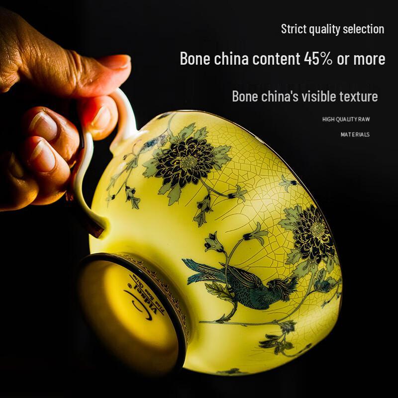 Vidsel Bone China Coffee Cup & Saucer Gift Sets