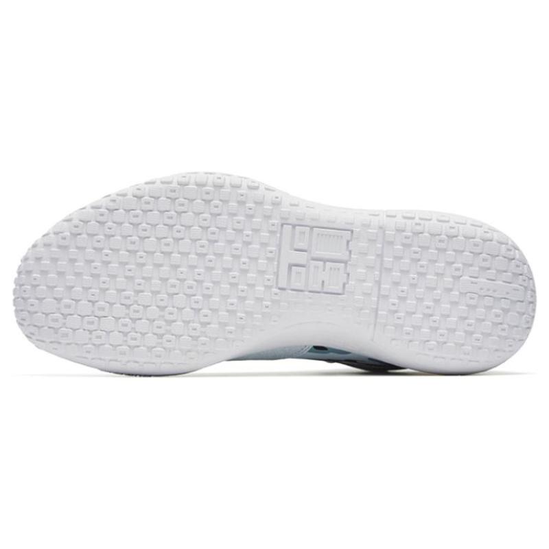 Anta Slip Resistant, Breathable, And Resilient Mid Top Performance Basketball Shoes Teal Blue Sneakers 112241602-8