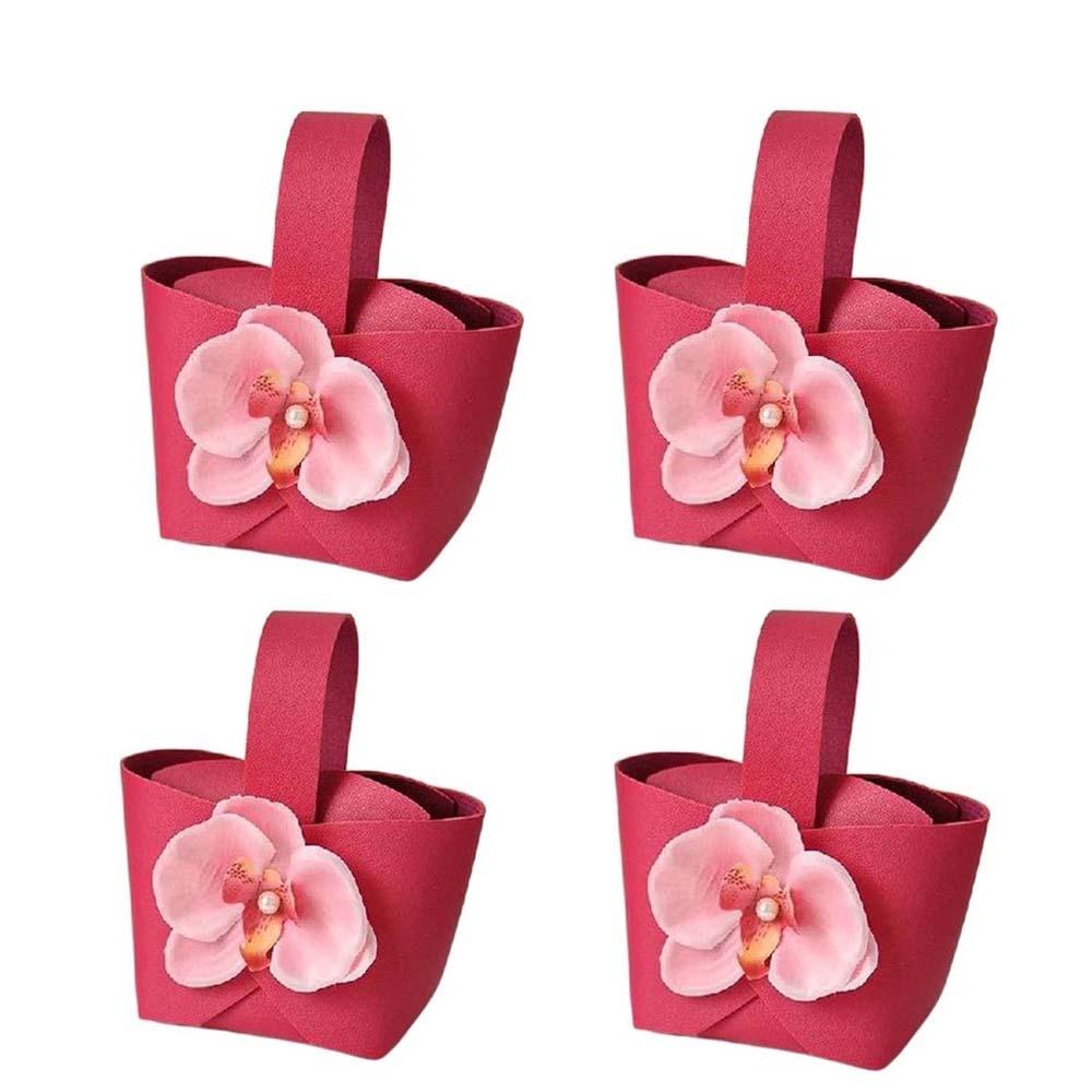 

2/4pcs Anti-splash Water Butterfly Orchid Pouch Korean Style Wedding Candies Bag Girls Style 3