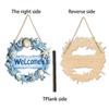 Wall Art Summer Welcome Wall Ornaments Beach Shells Hanging Signs  for Home Room Porches