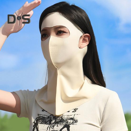Sunscreen Face Guard Full Coverage 3D Design Breathable All-season Face Protection Cover for Winter Outdoor Cycling