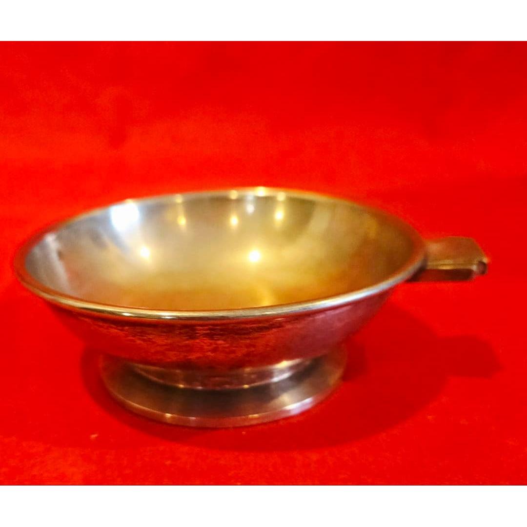 Used Rare Vintage Tastevin Art Deco Period Silver Plated (EP) 175g Heavy