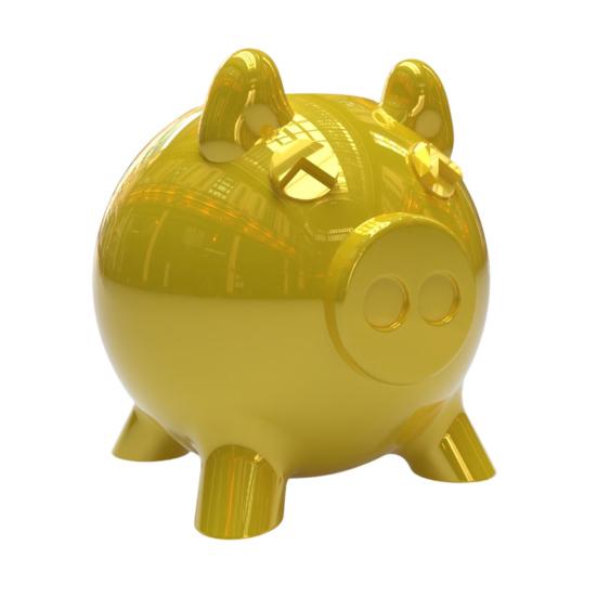 

Yousheng 3D печатная копилка украшение мультфильм золотая свинья монета копилка домашний офис книжная полка настольное украшение дети взрослые подарок на день рождения