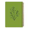 Yousheng Witch's Herbal Notebook Vintage Spiral Bound Plant Journal with Bookmark Mystical Aesthetic Diary for Botany Notes