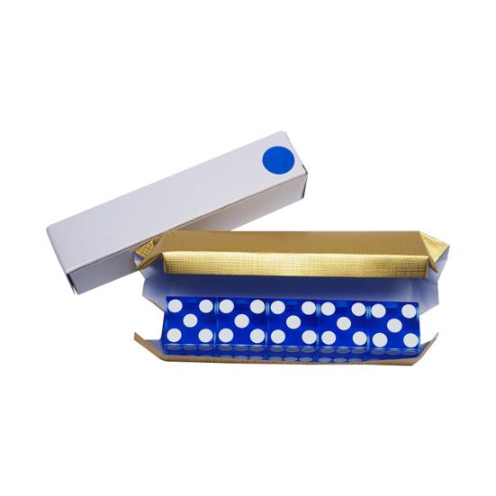 5 шт. Разноцветные прозрачные кубики Игрушка Точечная точность 19 мм Акриловые кубики Шестигранные Бар