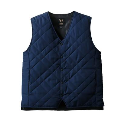 SUN-S Raijin Warm Vest BO31950 Navy, Size LL (Clothing Only)