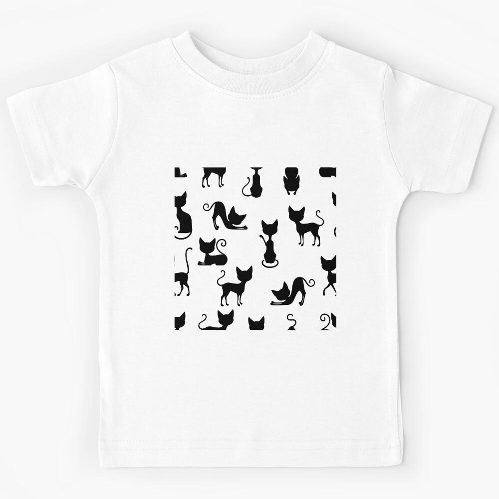 Black Cats Kids T-Shirt 110