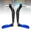 1 Pair of Carbon   Motorcycle Brake   Levers Handlebar   Guard(Red)