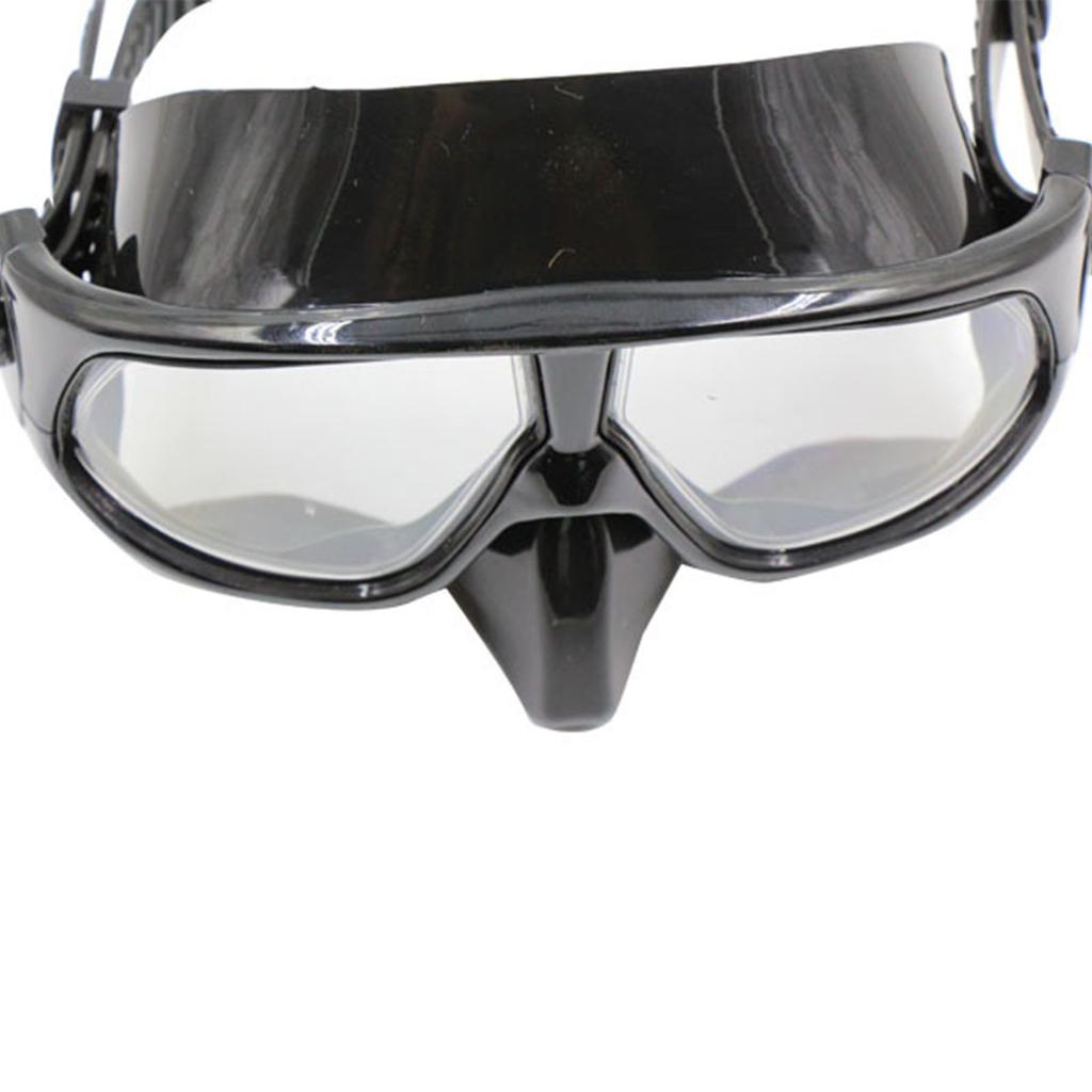 Convenient Snorkeling Mask Snorkel Scuba Diving Goggles for W/ Anti-fog Coated Glass Snorkel Diving Mask Gift for Men Wo