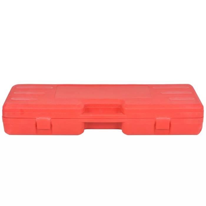 VidaXL Outils de voiture coulissants à 9 voies 17 pcs