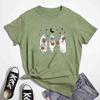 Retro Floral Ghost Squad TShirt Retro Unisex Spooky Season Fall Tee Botanical Cottagecore Haunted Garden Halloween Gift
